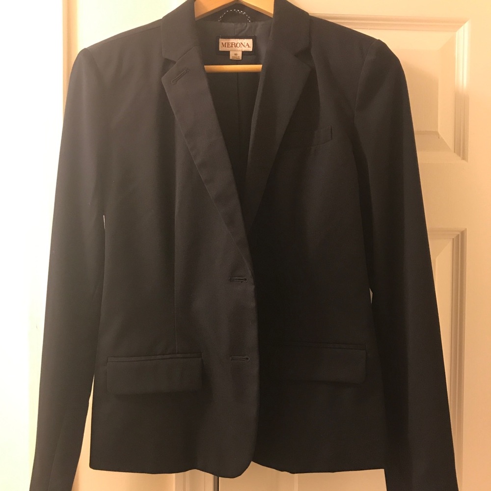 Classic navy blazer